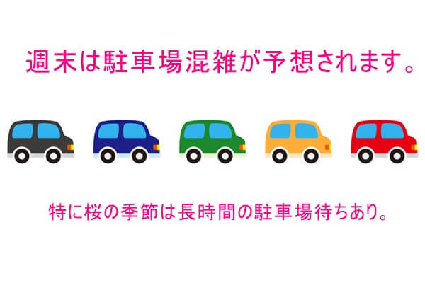 五月山動物園 駐車場待ち