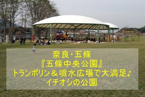 五条中央公園 トランポリン