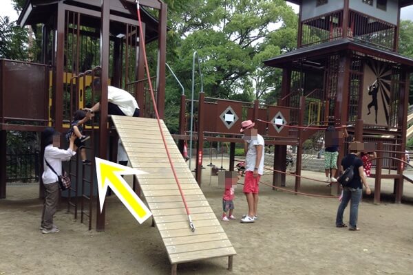 五月山公園 遊具は少し大きい子用